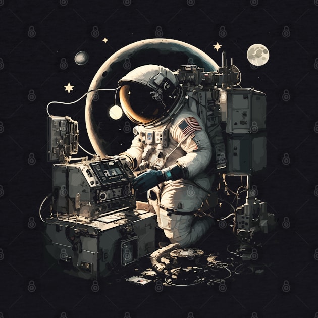 astronaut beatbox by Lamink